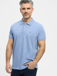 Carl Poloshirt – Sky Blue Melange