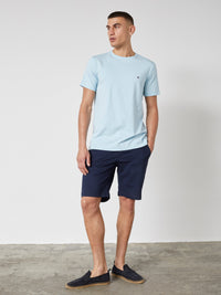 Chris T-shirt – Blå pastel